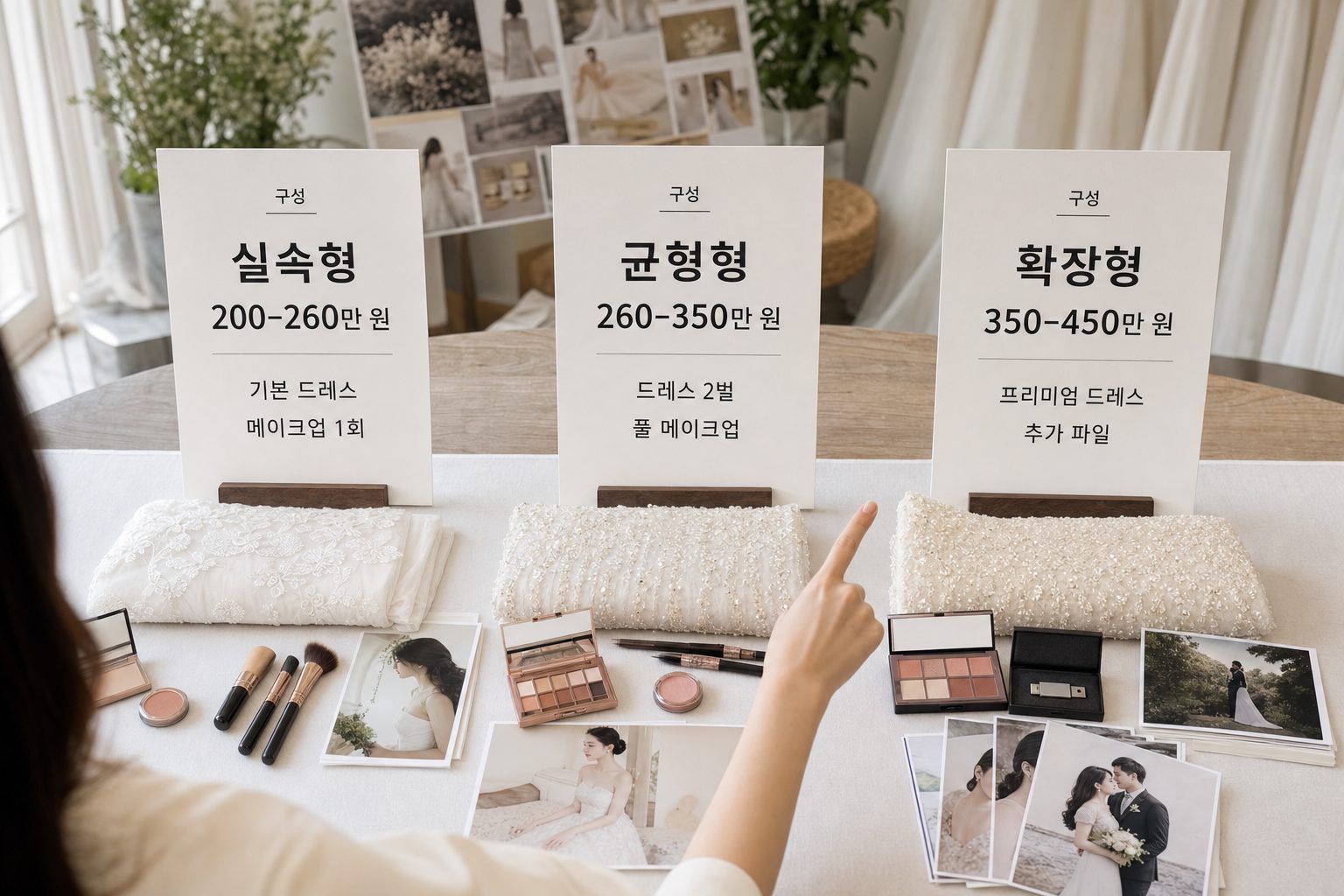 셀프 스드메 패키지 비교: 가격과 구성 차이점