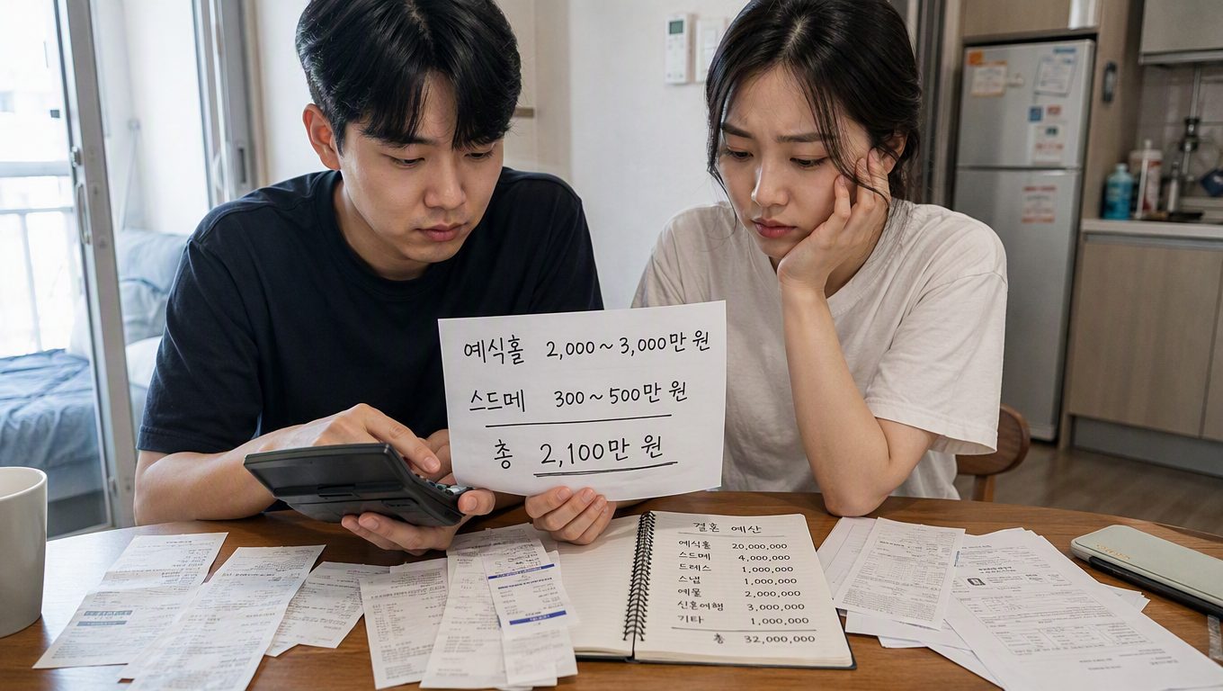 서울 결혼 평균 비용 실제 후기 모음 셀프웨딩 지출 내역 공개