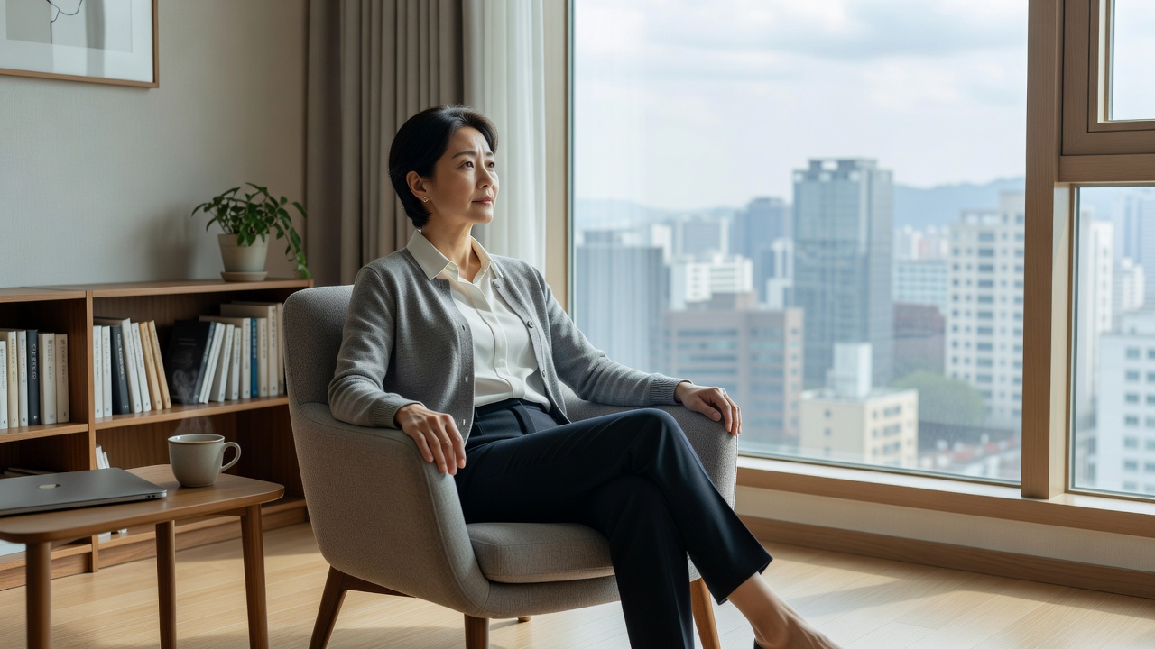 서울 40대 여성 미혼율 통계를 반영한 독립 거주 여성의 일상