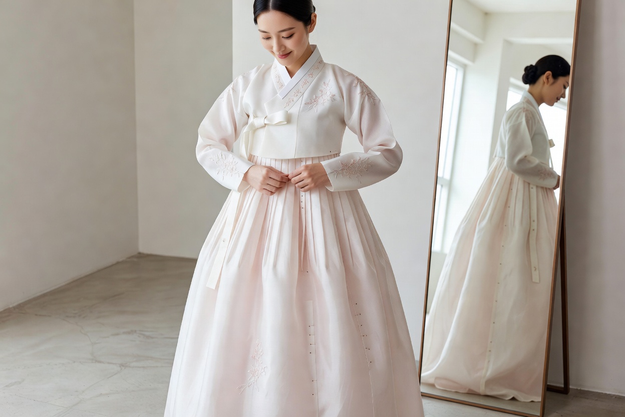 한복 웨딩드레스 본식 준비 순서와 선택·피팅 기준