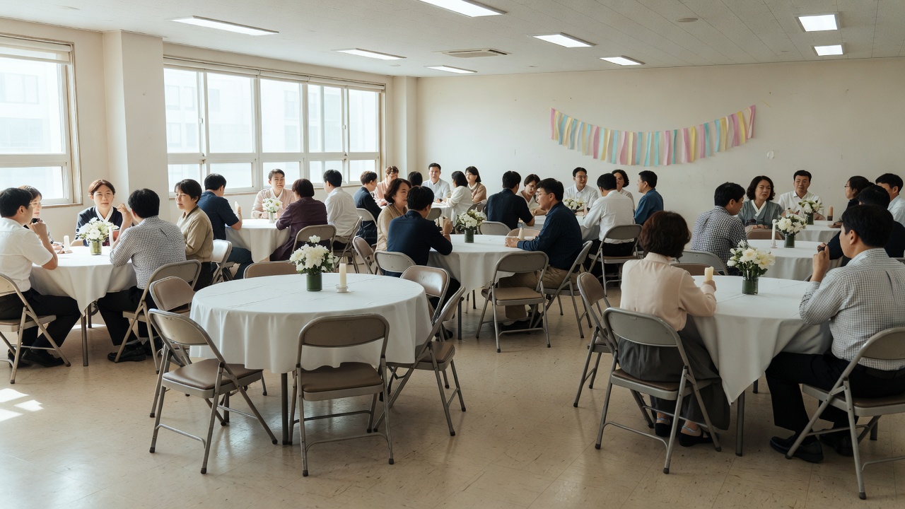 서울 스몰웨딩으로 진행한 실속 있는 작은 예식장 내부