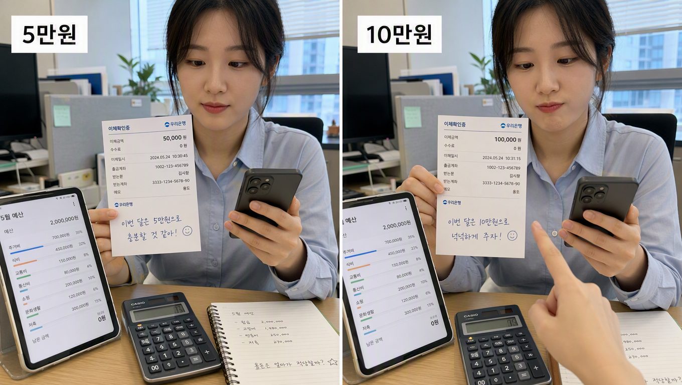 직장동료 축의금 계좌이체 후 감사 인사와 기록 팁