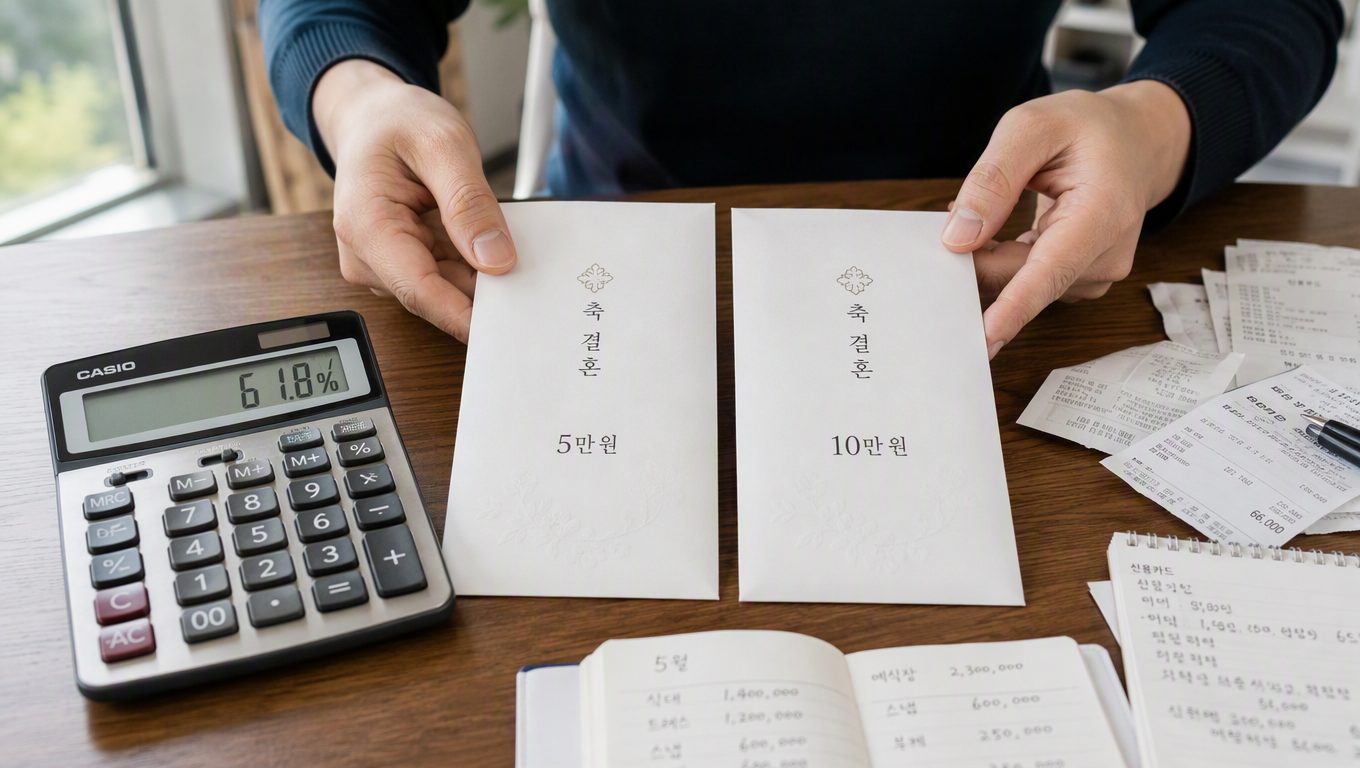 직장동료 축의금 기준
