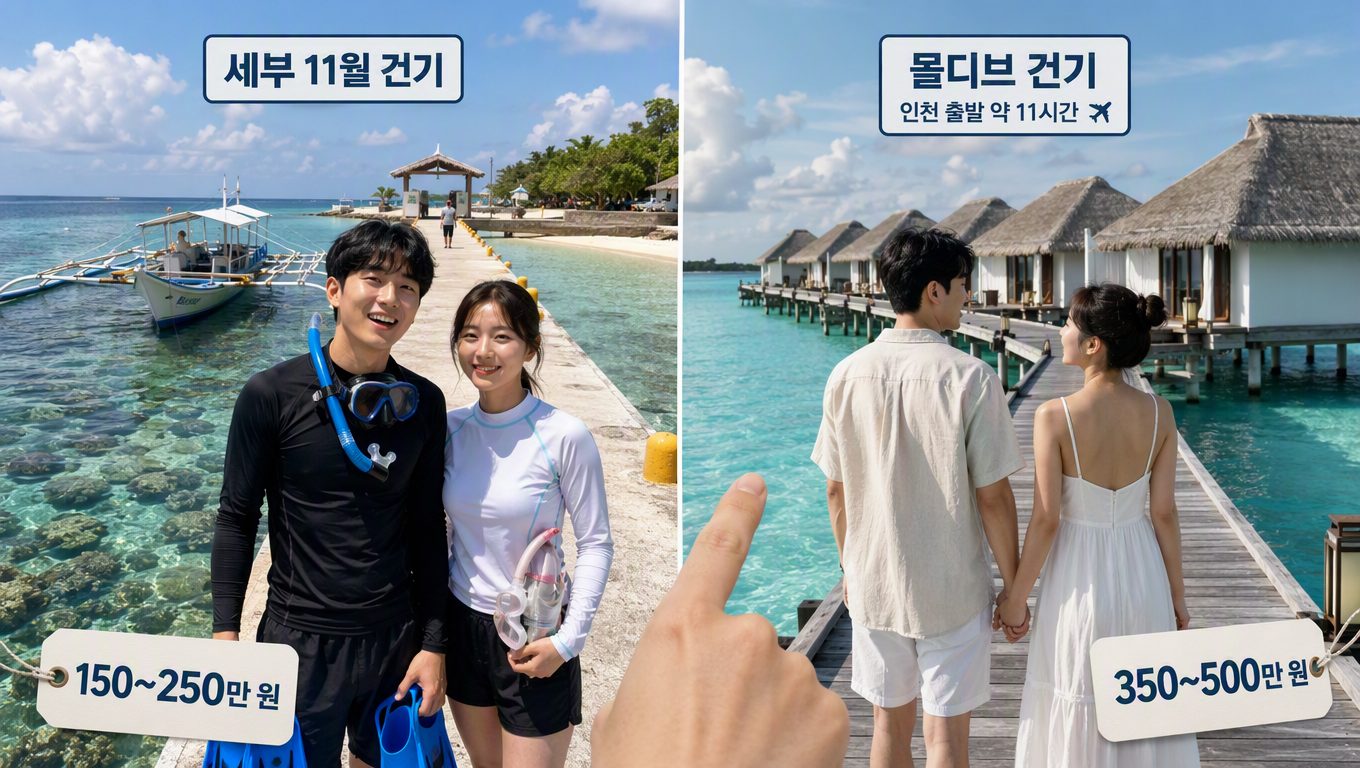 11월 신혼여행지 추천으로 세부에서 해양 액티비티 즐기기