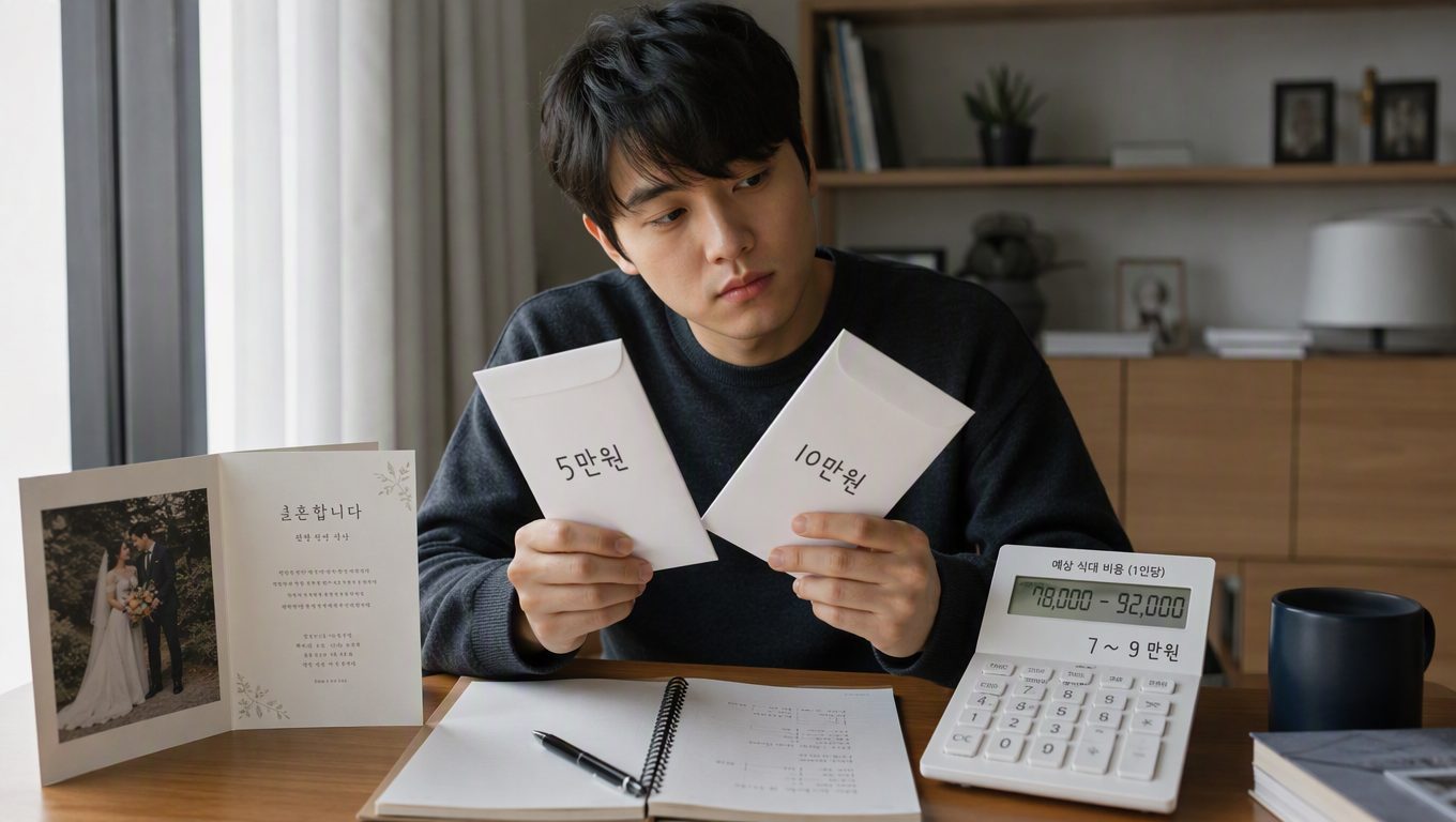 2026년 안친한 동료 축의금 2026은 얼마가 현실적인가?