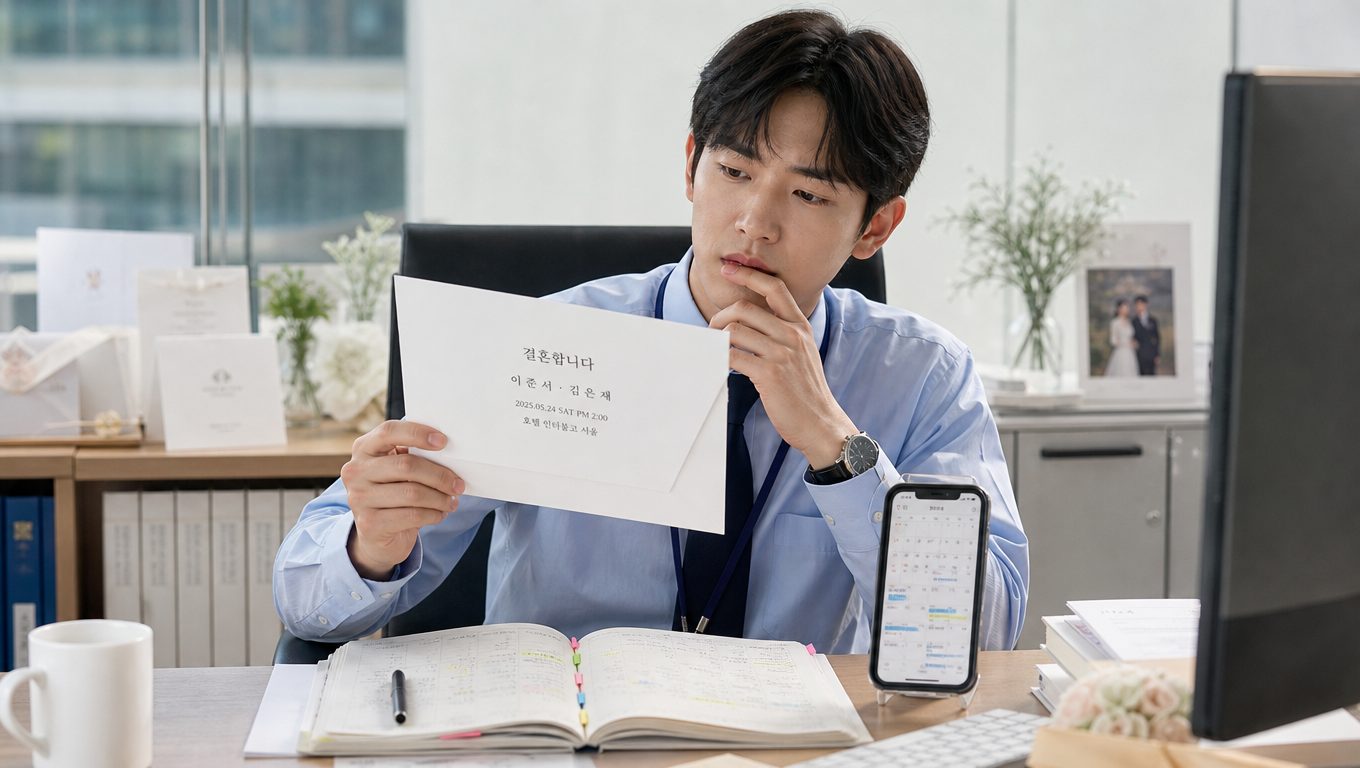 동료 결혼식 가야하나, 같은 팀·관계·재혼·퇴사 후 판단 기준